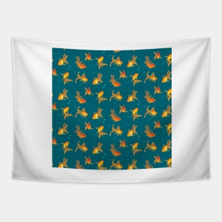 Goldfish Pattern Tapestry