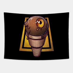 Chocolate Eye Scream Tapestry