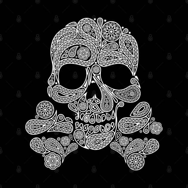 ethnic skull motif by imdesign