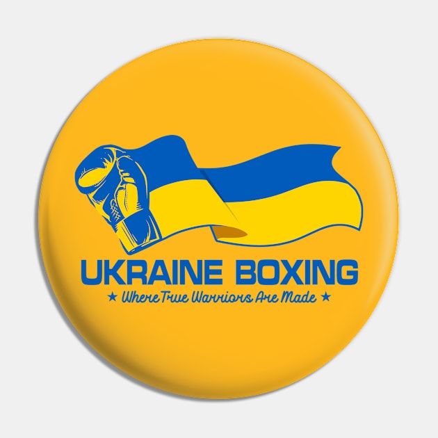 UKRAINE BOXING FLAG Pin by LILNAYSHUNZ