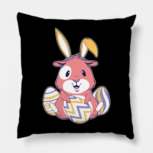 Hamster Easter Bunny Ears Cute Hammy Lover Pillow