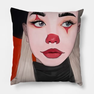 Female Clown Pillow