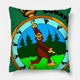 Squatch Watch Pillow