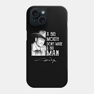 super star quote black and white Phone Case