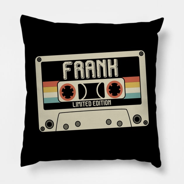 Frank - Limited Edition - Vintage Style Pillow by Debbie Art