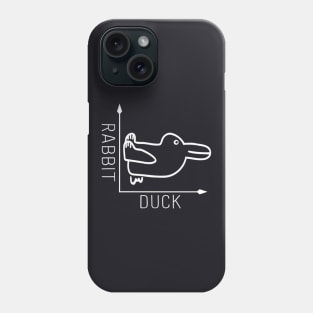 Wittgenstein Rabbit Duck Illusion Phone Case