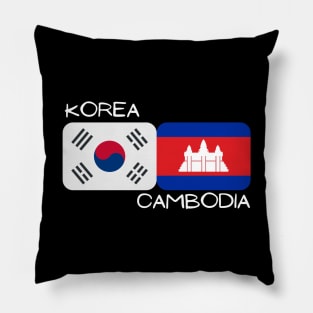 Korean Cambodian - Korea, Cambodia Pillow