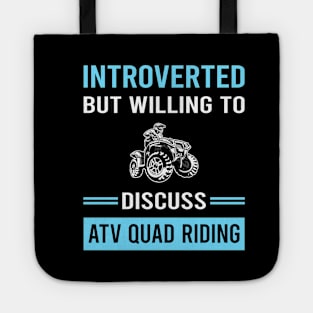 Introverted ATV Quad Riding Tote