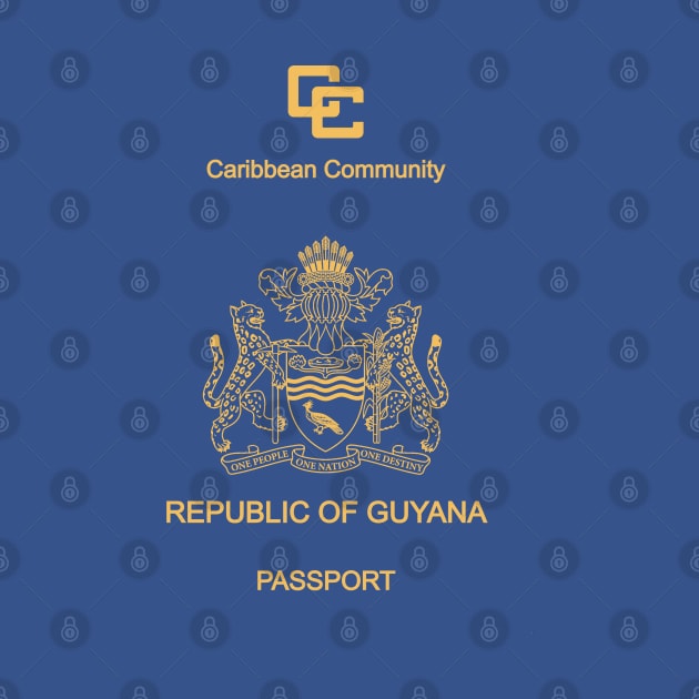 Guyana passport by Travellers