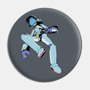 Canti - Flat Colors (Blue) Pin