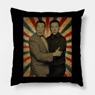 Pee Wee Mr. Herman - Photo Vintage Retro Look Fan Design Pillow