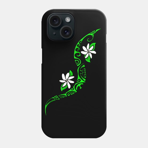 TAITIARE (Vert) Phone Case by Nesian TAHITI