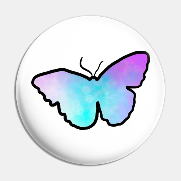 Beautiful butterfly Pin by Gavlart