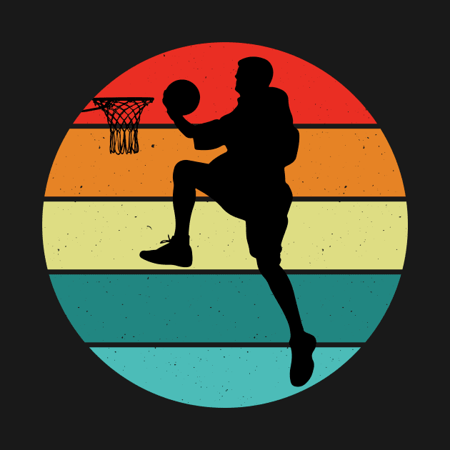 Basketball slam dunk retro vintage by GameOn Gear