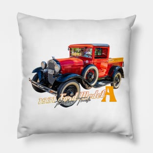 1931 Ford Model A Pickup Truck Pillow