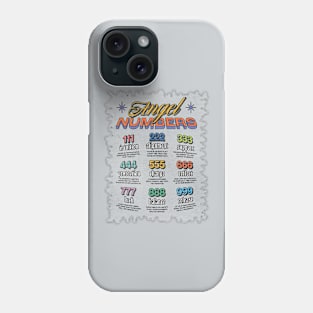 Angel numbers (alternative) Phone Case