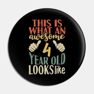 4 year old Pin