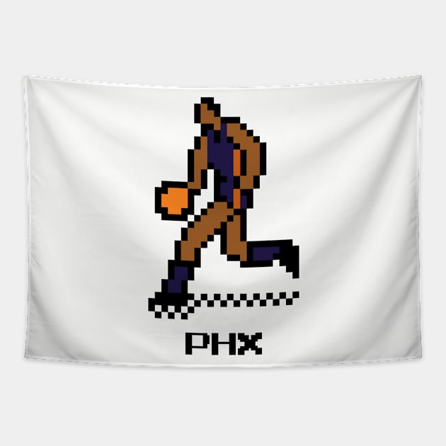 8-Bit Basketball - Phoenix Tapestry by The Pixel League