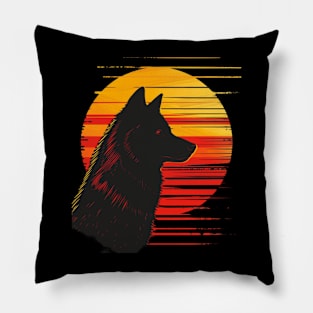 Thriving Replica Of Wolf Pillow