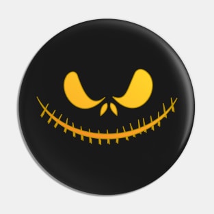 Halloween scary face devil evil eyes Pin