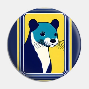 Otter Retro Pin