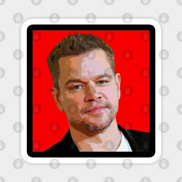 matt damon Magnet by oryan80