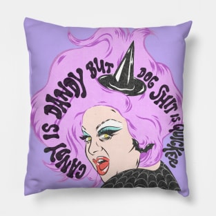 Candy is dandy but... Pillow