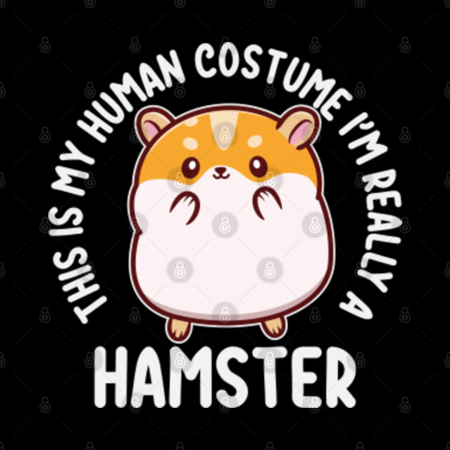 This Is My Human Costume I’m Really A Hamster - This Is My Human Costume Im Really A - Phone Case