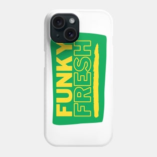 Funky Fresh Old School Hip Hop Green/Gold Phone Case