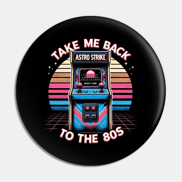 Take Me Back To The 80s. Arcade game. Pin by Nerd_art