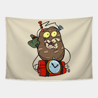 Potato Suicide Bomber Tapestry