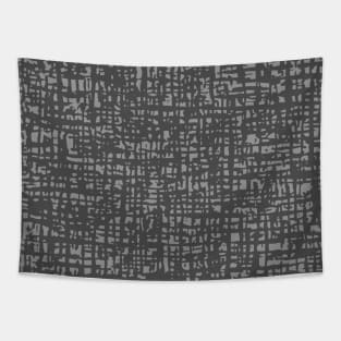 Fibre Mesh Pattern (Grey) Tapestry