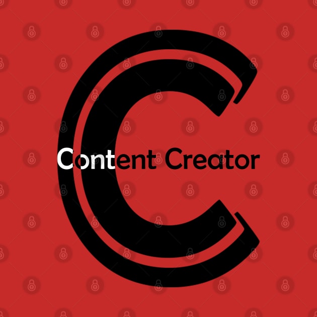 Content Creator - 02 by SanTees