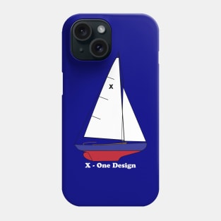 XOD Class Sailboat - (X (Class) One Design (XOD) Phone Case