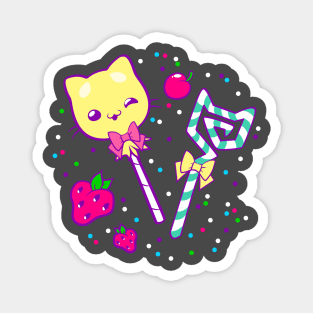 Kawaii Kitty Sprinkles Magnet