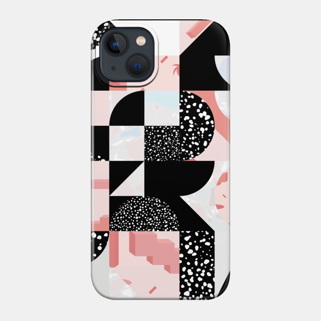 Surreal Geometry I. / Shapes and Texture - Geometric - Phone Case