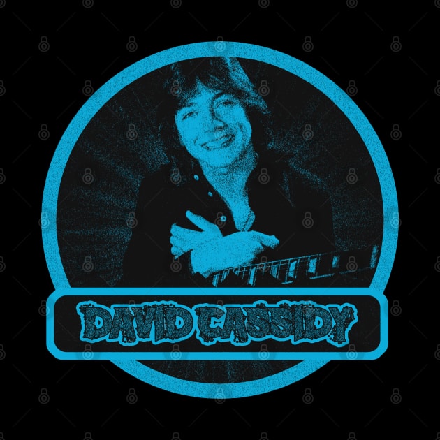 David cassidy aesthetic turquoise blue color by JakQueApparels