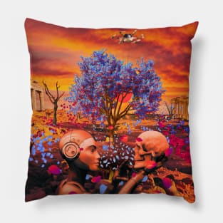 The Last Bloom - The Lone Tree Pillow