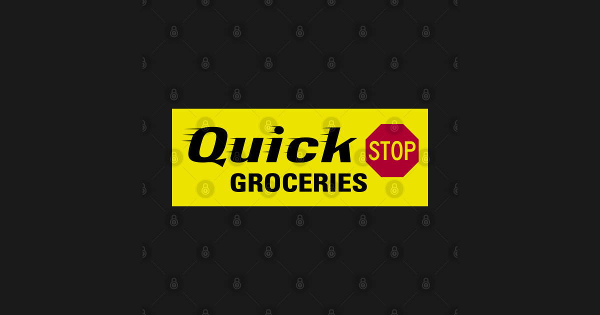 Quick Stop Groceries Clerks TShirt TeePublic