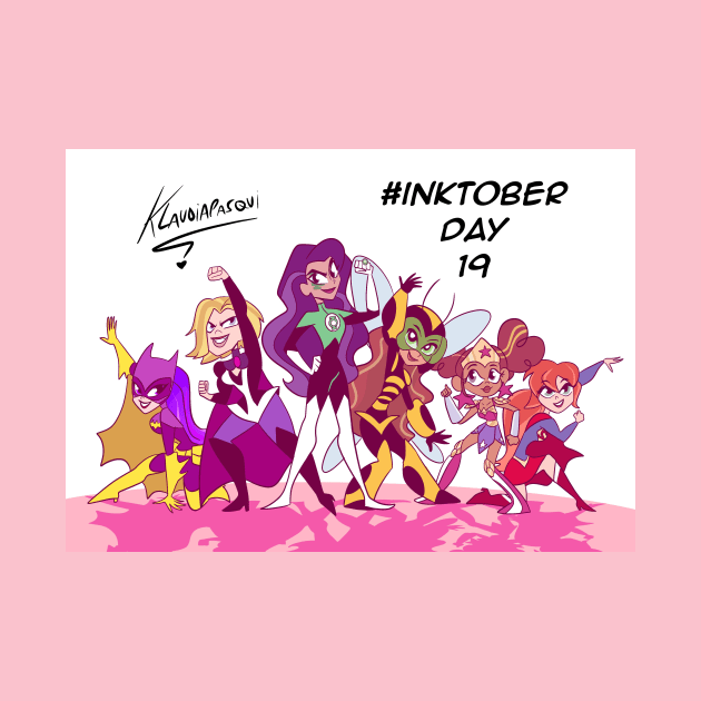 Super Hero girls by Klaudiapasqui 96