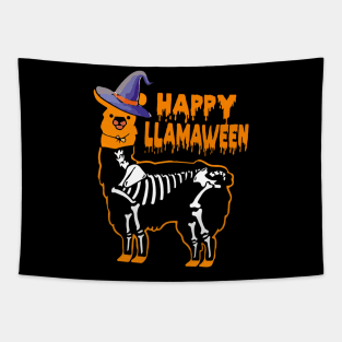 Llama halloween costume happu llamaween tshirt funny gift t-shirt Tapestry