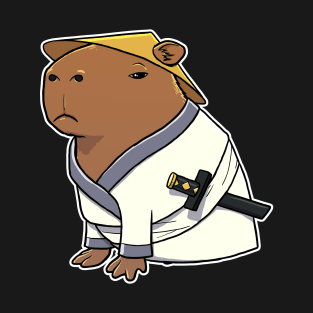 Capybara Samurai T-Shirt