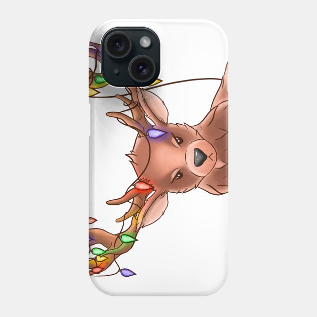 I Am Not Amused (WB) Phone Case by MB's Workshop