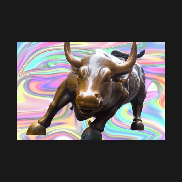 abstract bull streetwear design by Art by Daniel Gomez