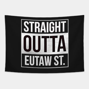 Straight Outtta Eutaw Street Tapestry
