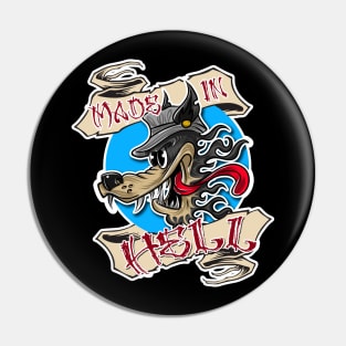 Wolfs By Made in Hell Pin
