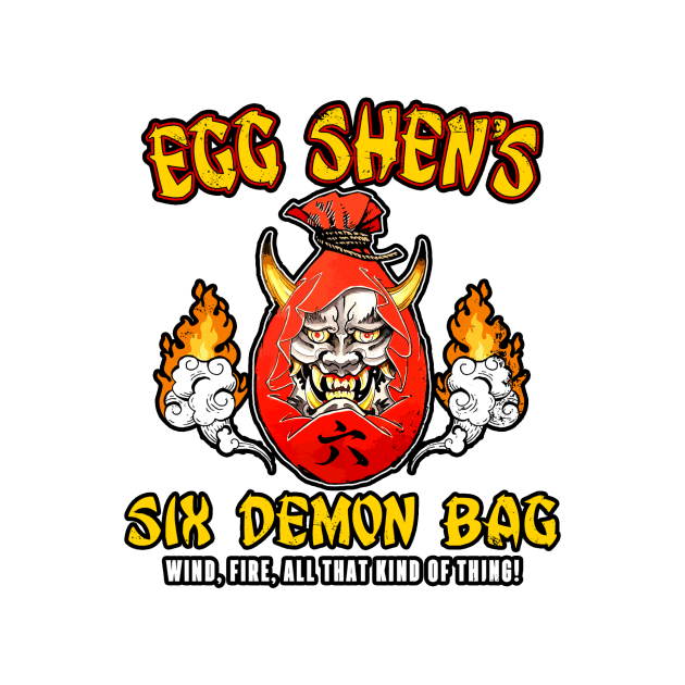 Six Demon Bag (Alt Print) by Miskatonic Designs