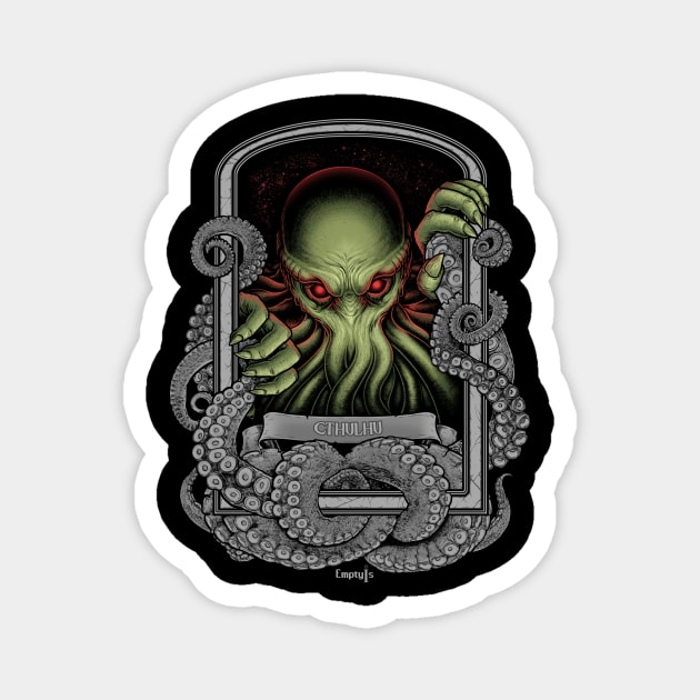 Cthulhu Mythos Magnet by EmptyIs