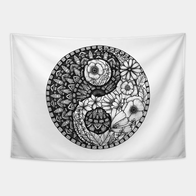 Yin Yang Tapestry by Litedawn