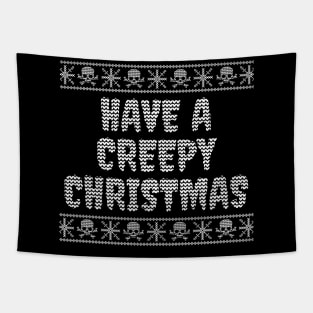 Have A Creepy Christmas Tapestry